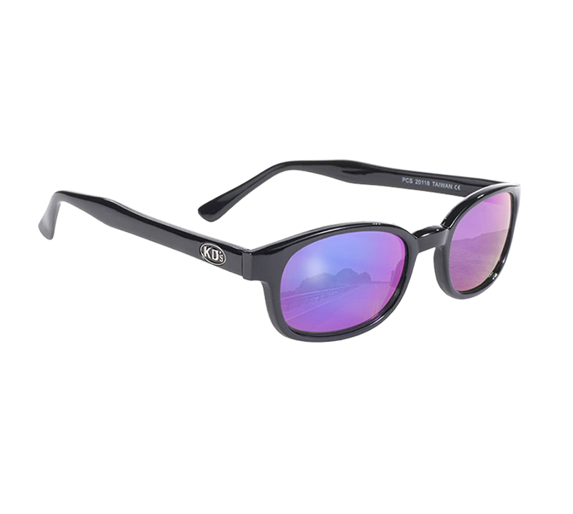 Sunglasses KD's 20118 - mirrored and iridescent lenses