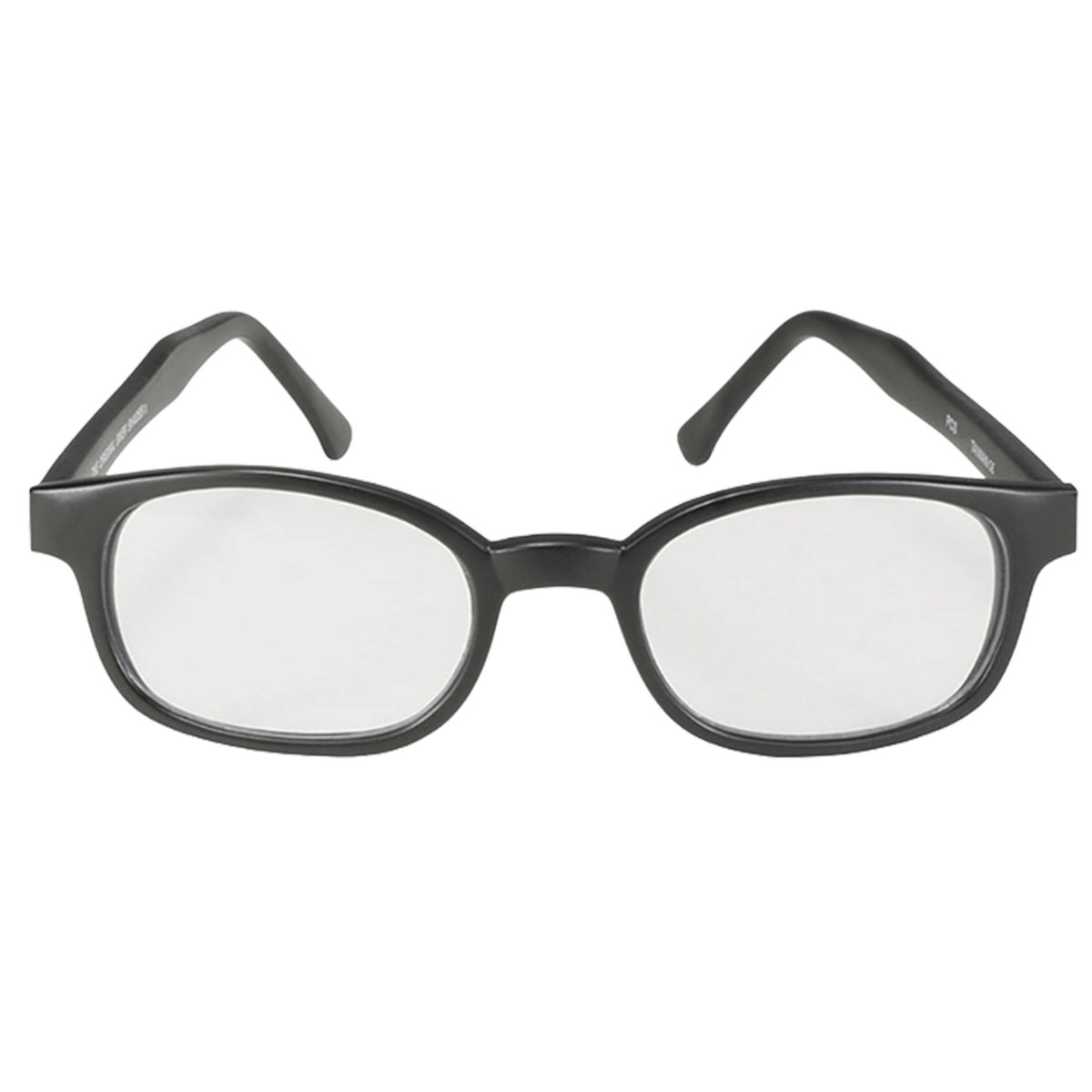 Sunglasses KD's 20015 - clear lenses - matte black frame