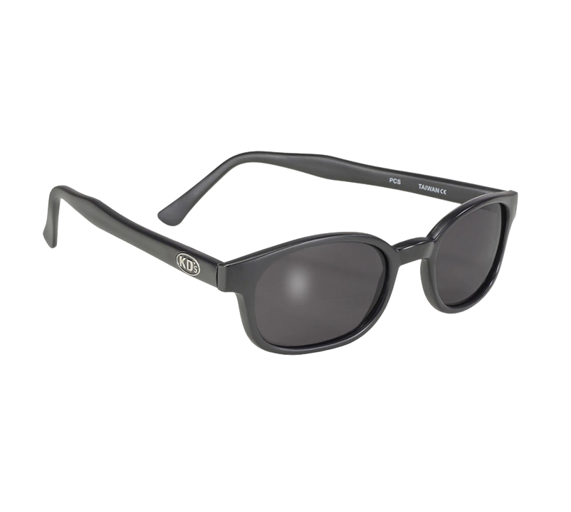 X-KD's 11120 - Dark gray lenses - Matte black frame sunglasses