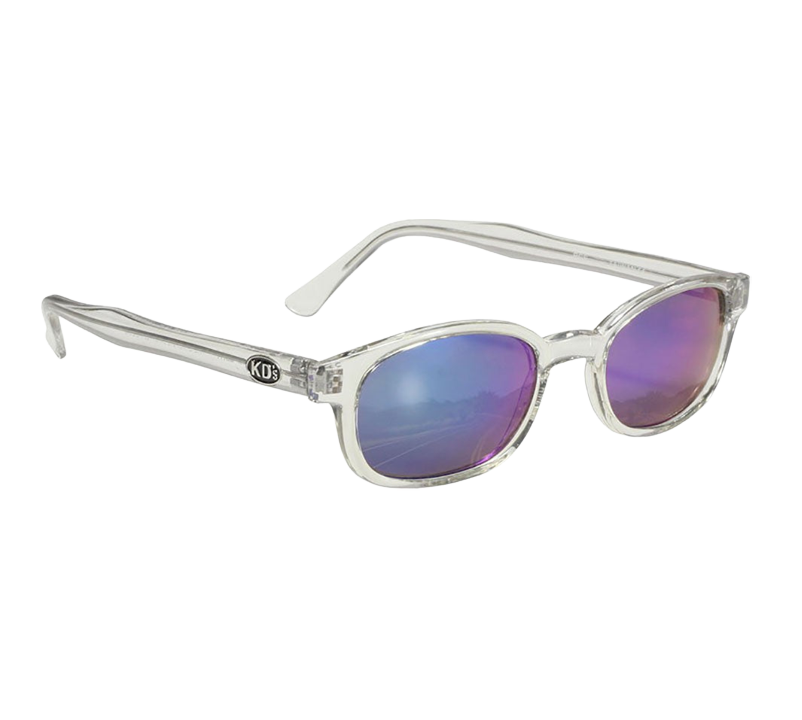 X-KD's 12018 - Crystal frame - Colored mirror lenses sunglasses
