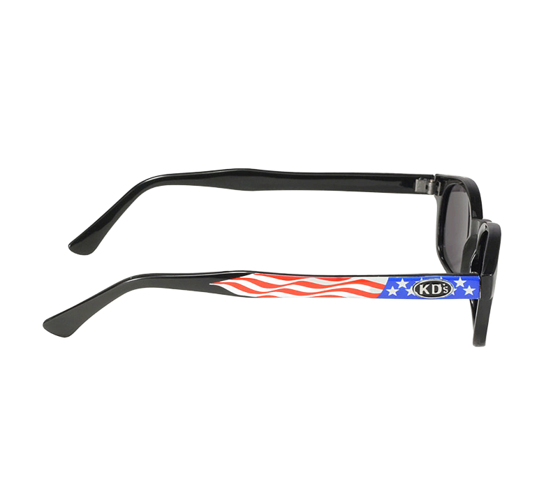 X-KD's 10050 sunglasses - Smoked lenses & US flag design