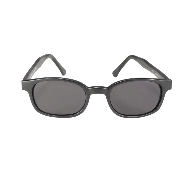 X-KD's 10010 sunglasses - Smoked lenses and matte black frame