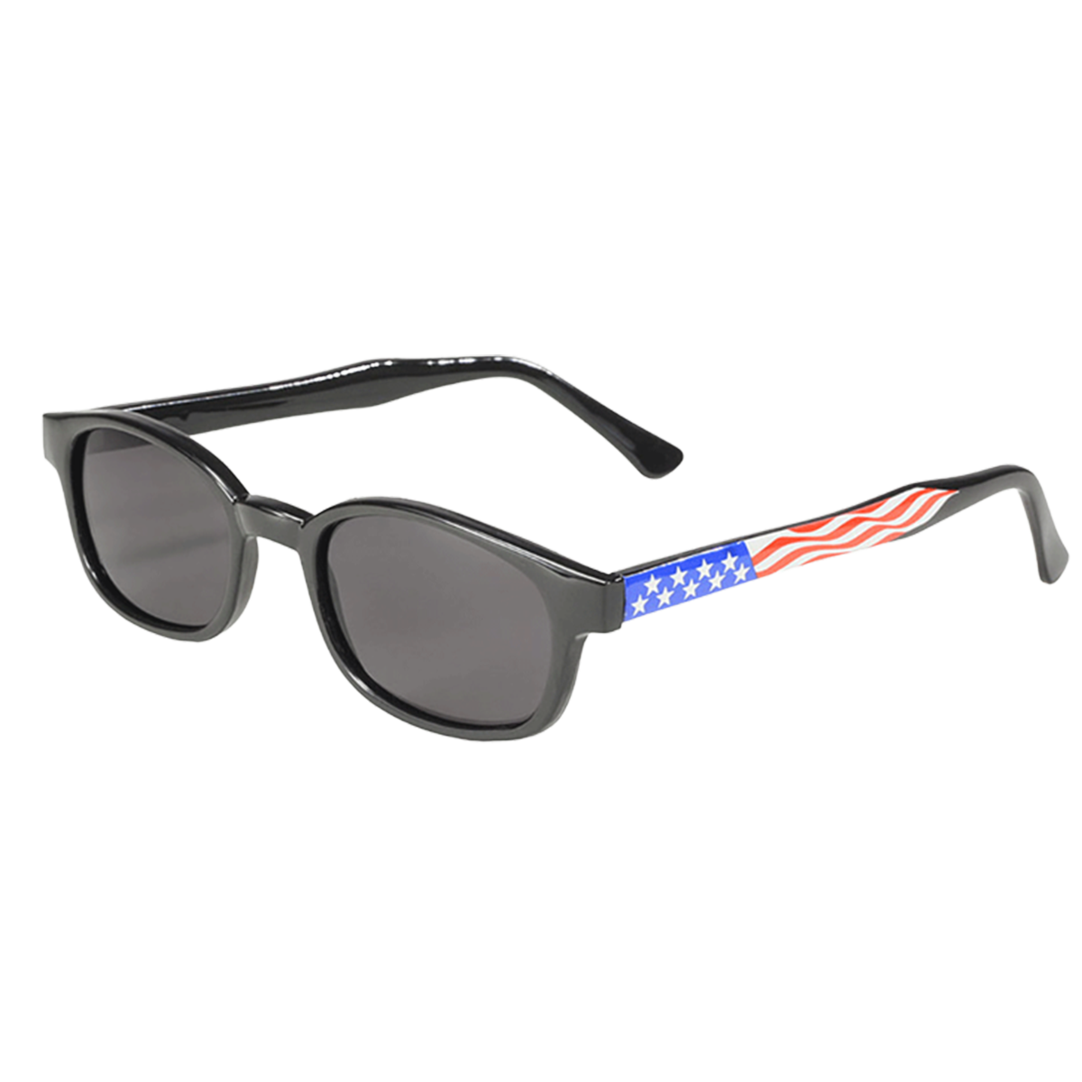 Sunglasses KD's 20050 - smoked lenses - US flag design -