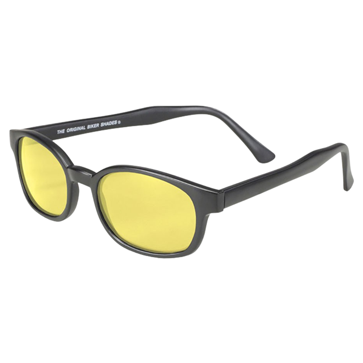 Sunglasses KD's 21112 - Yellow lenses and matte black frame