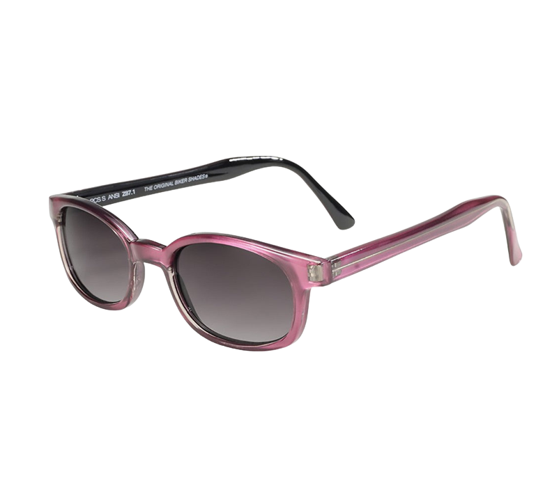 X-KD's 1116 - Pearl violet frame - Gray lenses sunglasses