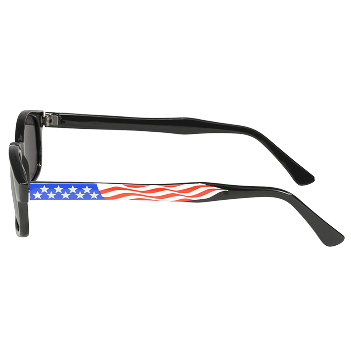 Sunglasses KD's 20050 - smoked lenses - US flag design -