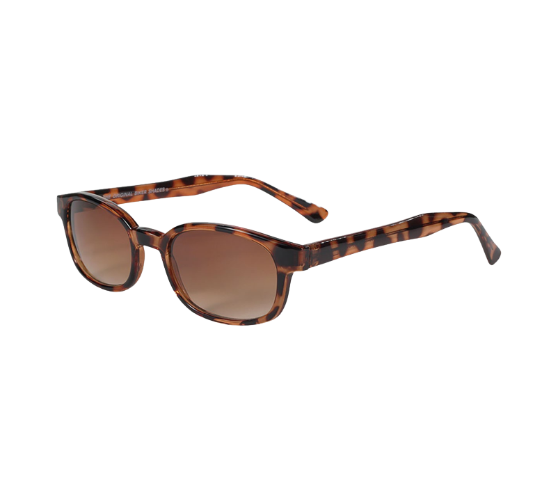X-KD's 100 sunglasses - Amber lenses and tortoise shell frame