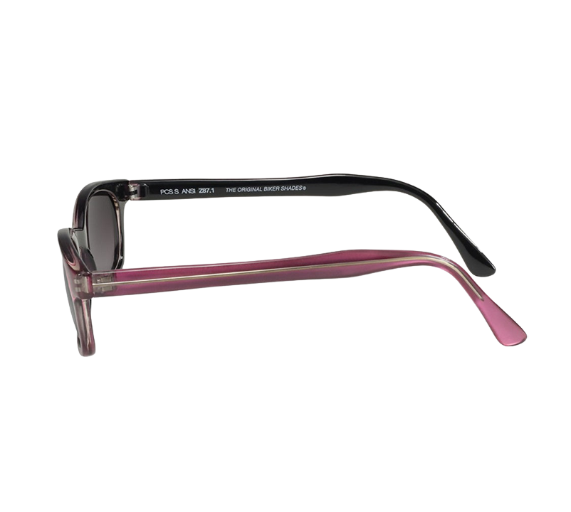 X-KD's 1116 - Pearl violet frame - Gray lenses sunglasses