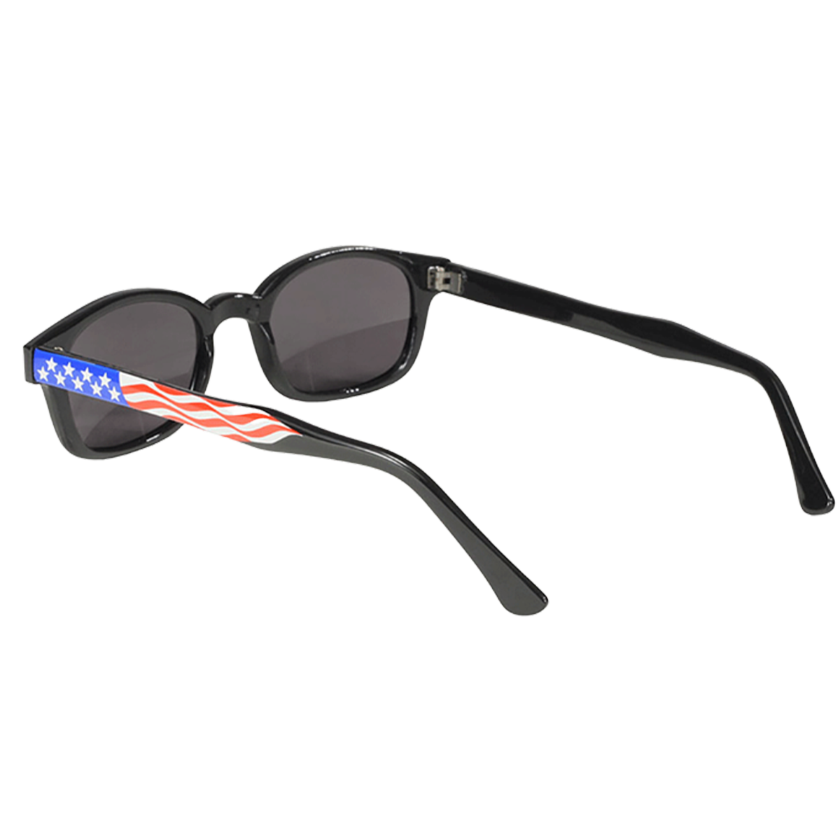 Sunglasses KD's 20050 - smoked lenses - US flag design -