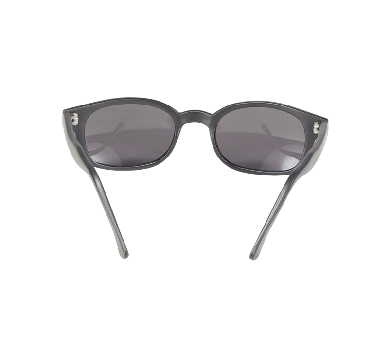 X-KD's 10019 sunglasses - Polarized gray lenses - Matte black frame