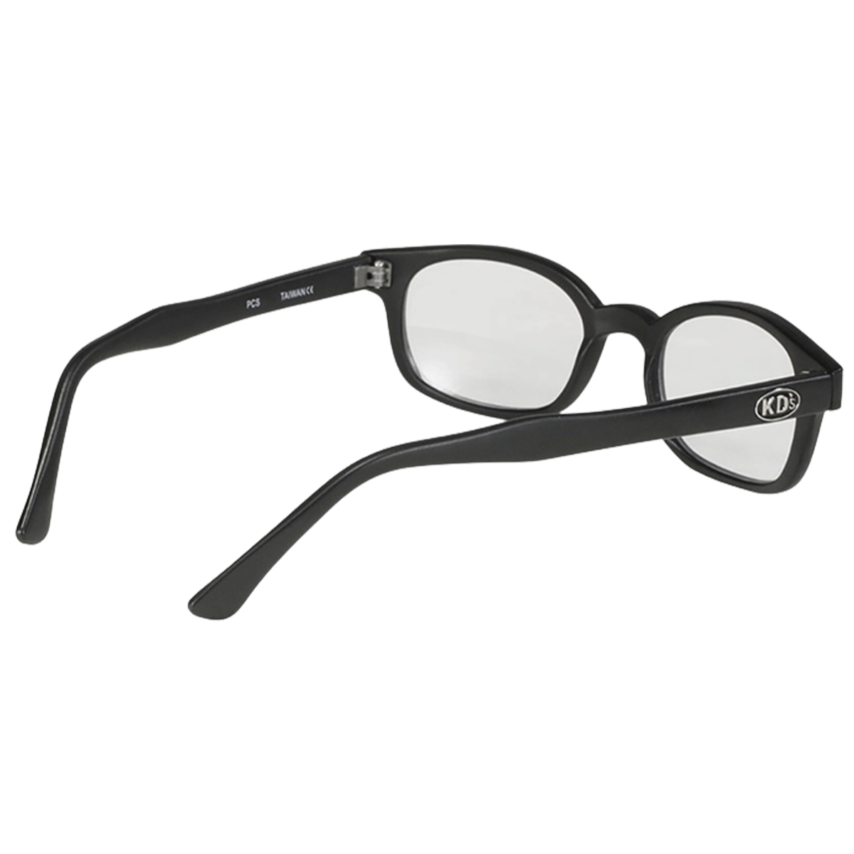Sunglasses KD's 20015 - clear lenses - matte black frame