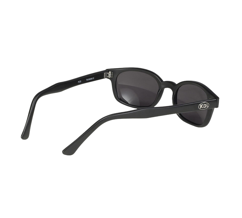 X-KD's 11120 - Dark gray lenses - Matte black frame sunglasses