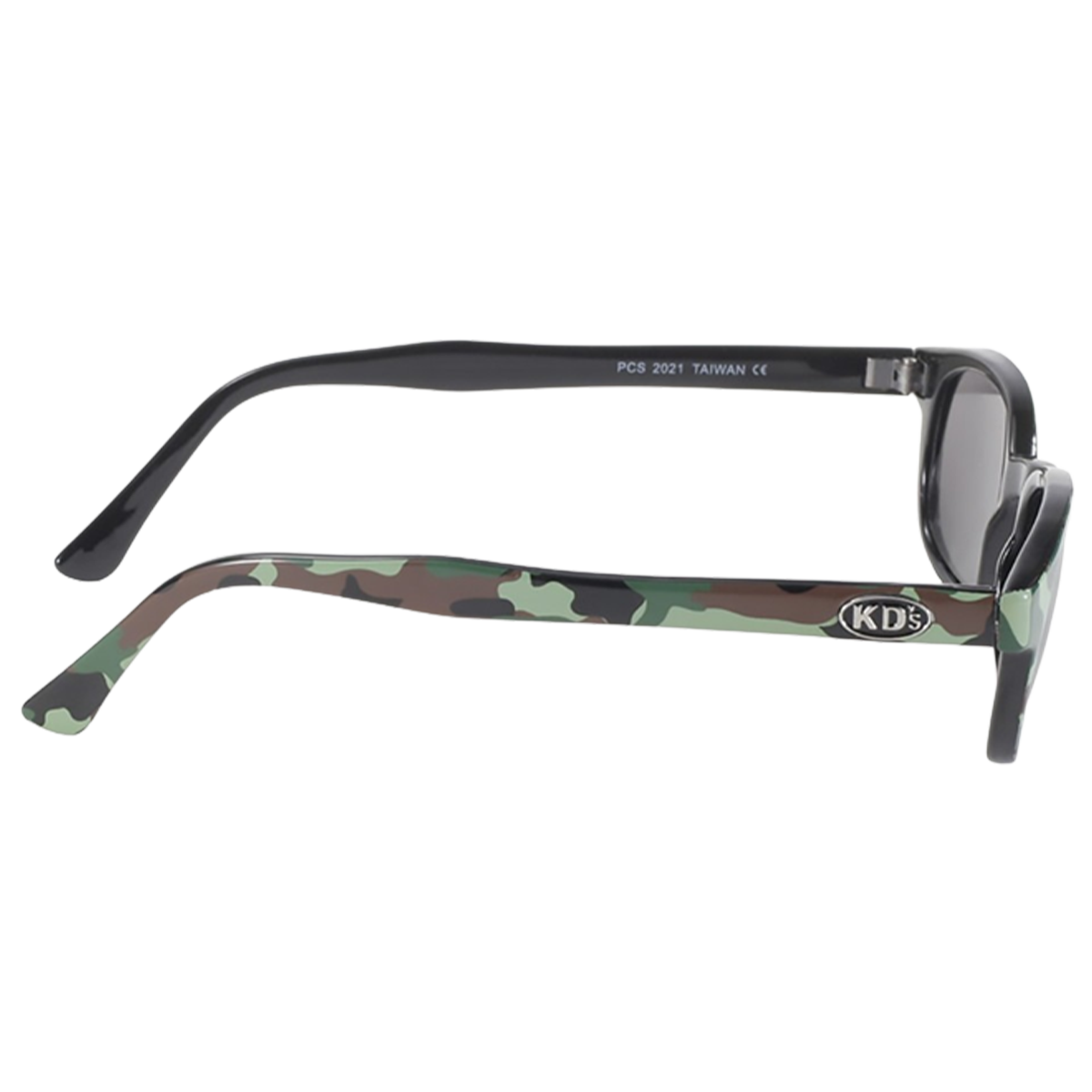 Sunglasses KD's 2021 - Camouflage design and gray lenses