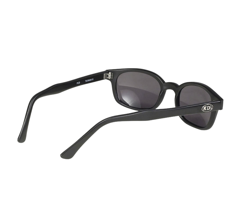 X-KD's 10019 sunglasses - Polarized gray lenses - Matte black frame