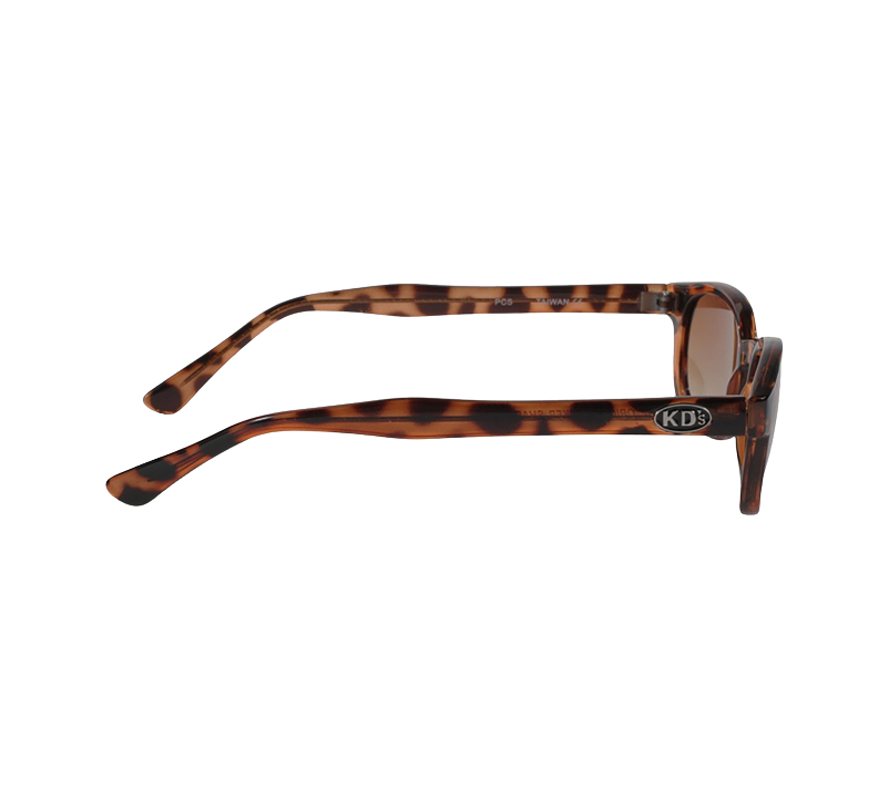X-KD's 100 sunglasses - Amber lenses and tortoise shell frame