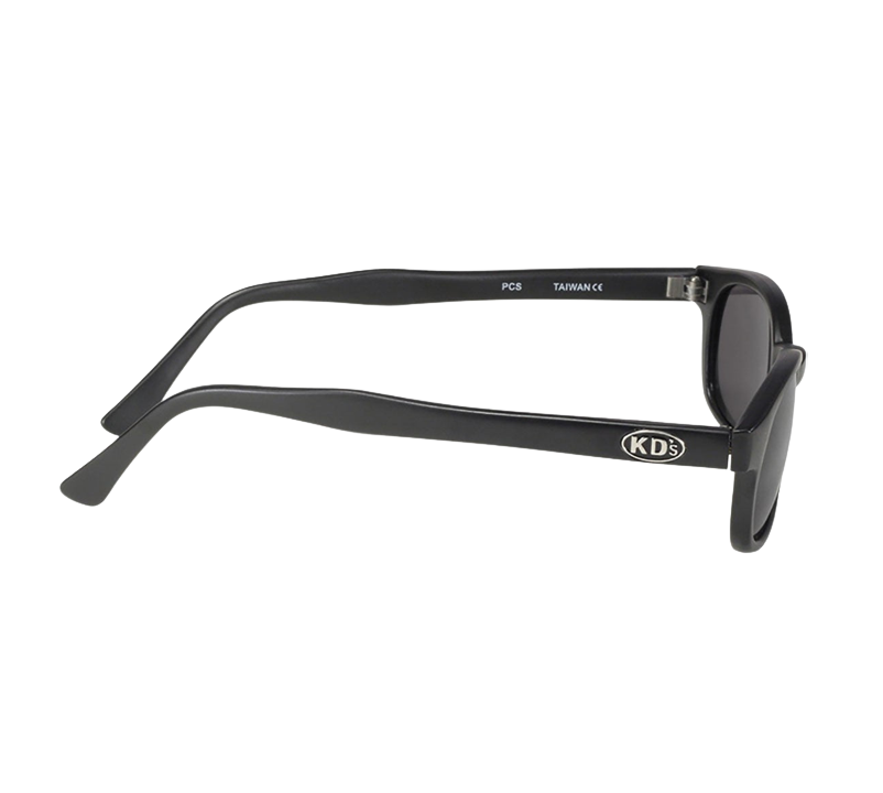 X-KD's 11120 - Dark gray lenses - Matte black frame sunglasses