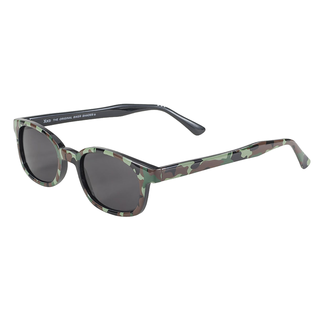 X-KD's 1021 - Camo design frame - Gray lenses sunglasses