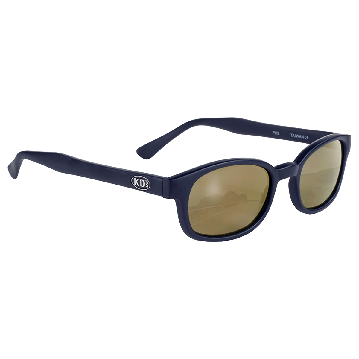 Sunglasses KD's 2000 - Gold mirrored lenses