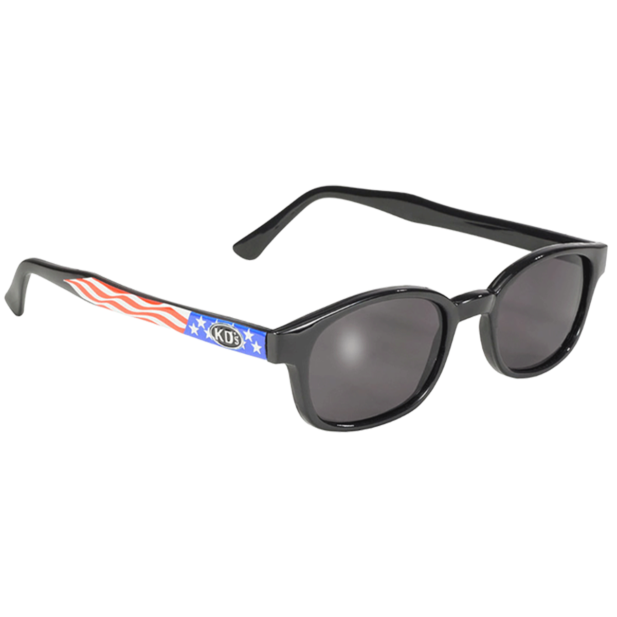 Sunglasses KD's 20050 - smoked lenses - US flag design -