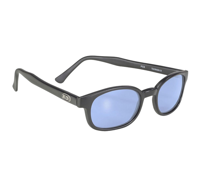 X-KD's 10012 sunglasses  - Blue lenses and matte black frame