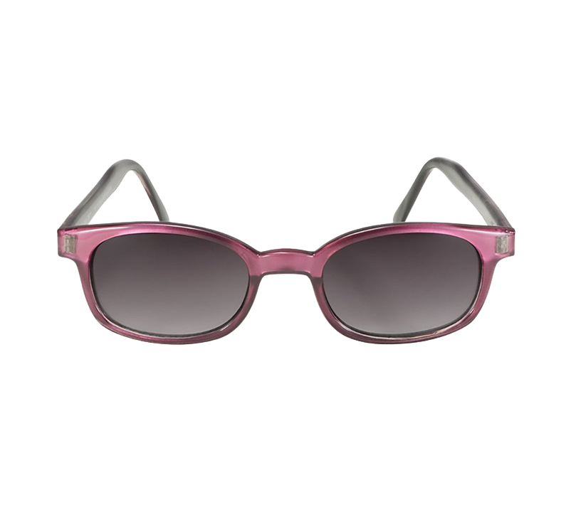 X-KD's 1116 - Pearl violet frame - Gray lenses sunglasses