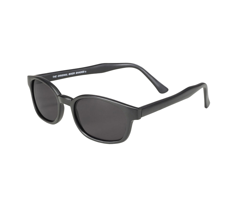 X-KD's 11120 - Dark gray lenses - Matte black frame sunglasses