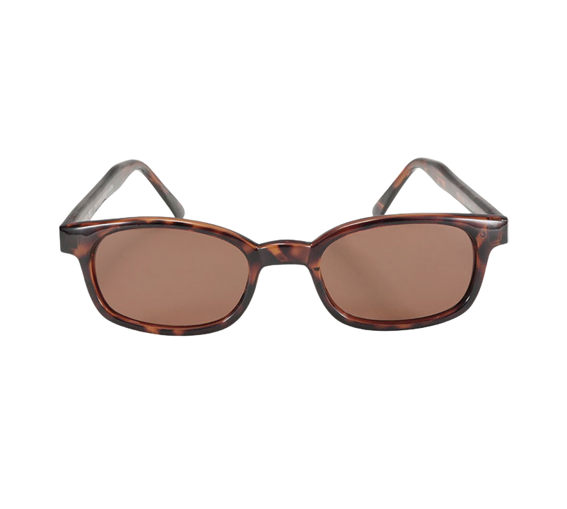 X KD s 10029 sunglasses Polarized amber lenses and tortoise shell design