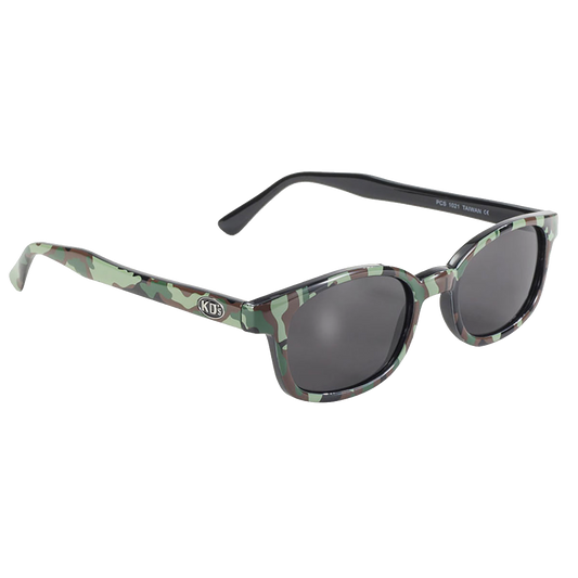 X-KD's 1021 - Camo design frame - Gray  lenses sunglasses