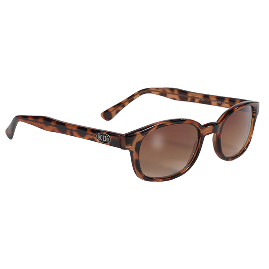 Sunglasses KD's 200 - tortoiseshell frame - amber lenses