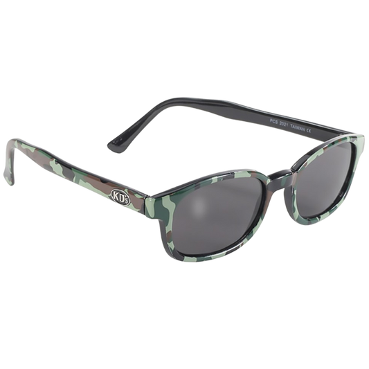 Sunglasses KD's 2021 - Camouflage design and gray lenses
