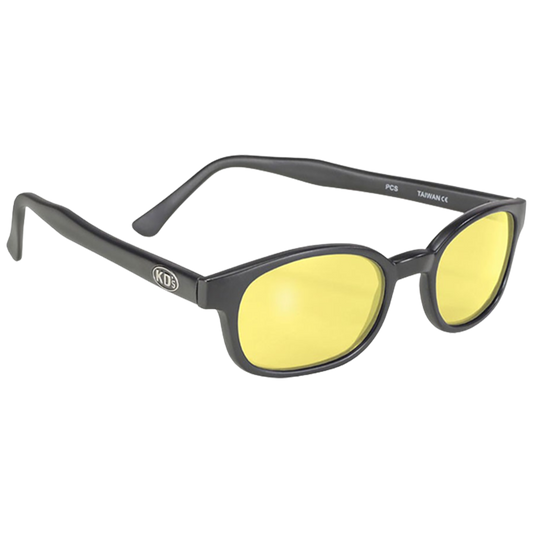 Sunglasses KD's 21112 - Yellow lenses and matte black frame